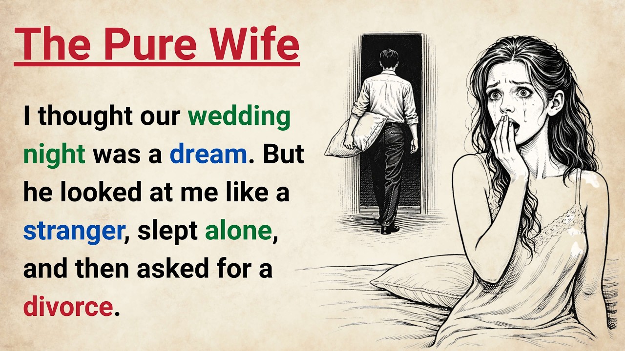 Learn English With Story 🔥 The Pure Wife | Level 3 English Listening & Speaking Practice