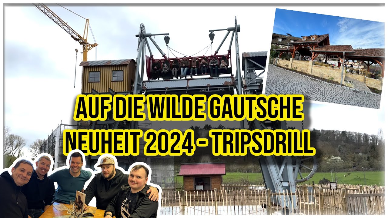 Heute Schauen  👀 wir uns Die Neuheit in Tripsdrill an 🤩