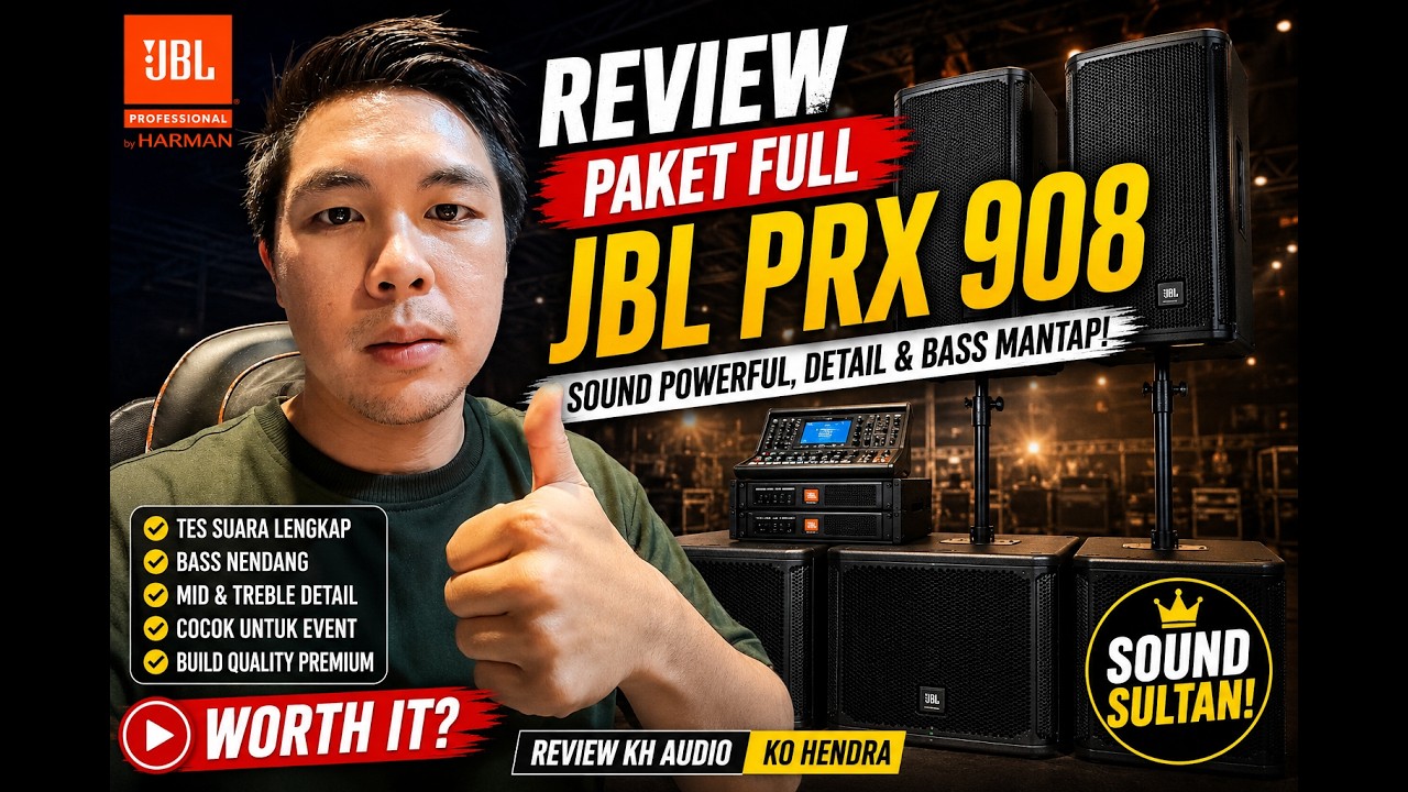 Review Paket Full JBL PRX 908 