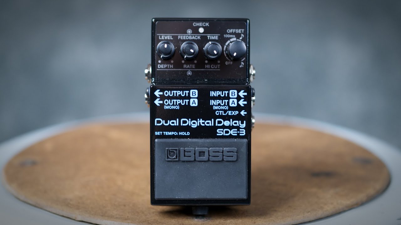 Sometimes You Just Need a Simple Delay Pedal (BOSS SDE 3)