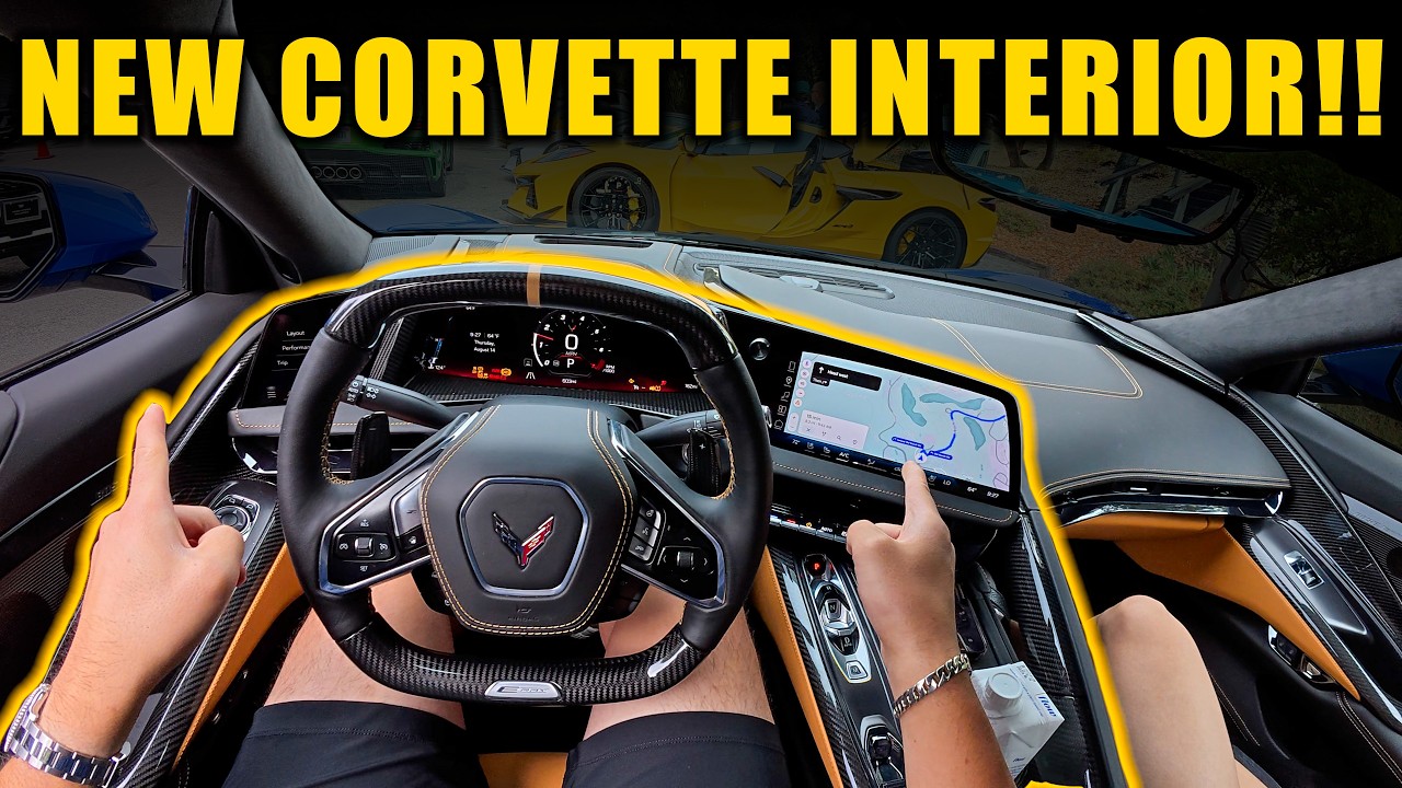 Thoughts On The NEW 2026 Corvette Interior!