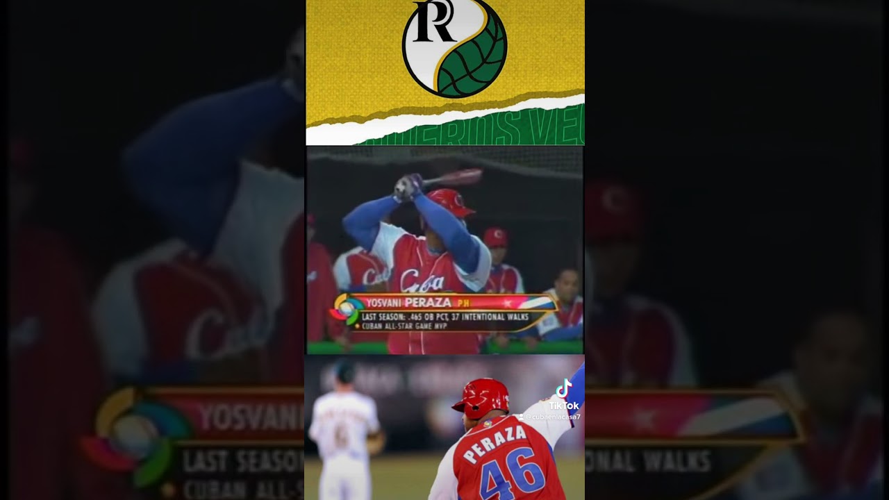 Hr de Yosvany Peraza en segundo Clasico Mundial de Béisbol 2006 🇨🇺🔥