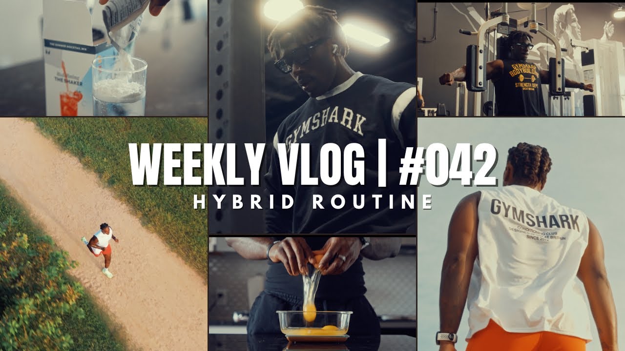 WEEKLY VLOG 042 | HYBRID ROUTINE | HOME DEEP CLEAN, EATING IN A CUT, AND SKIN CARE ROUTINE|