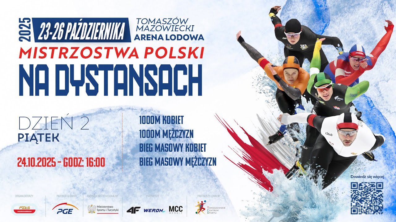 Mistrzostwa Polski na Dystansach - Tomasz&oacute;w Mazowiecki / LIVE / Dzień 2 [24.10.2025]