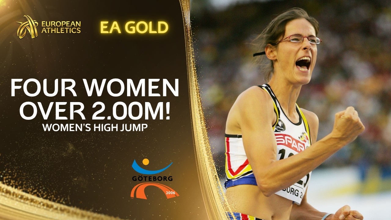 FOUR WOMEN OVER 2.00M?! 🤯 | EA GOLD | Women&rsquo;s High Jump | Gothenburg 2006