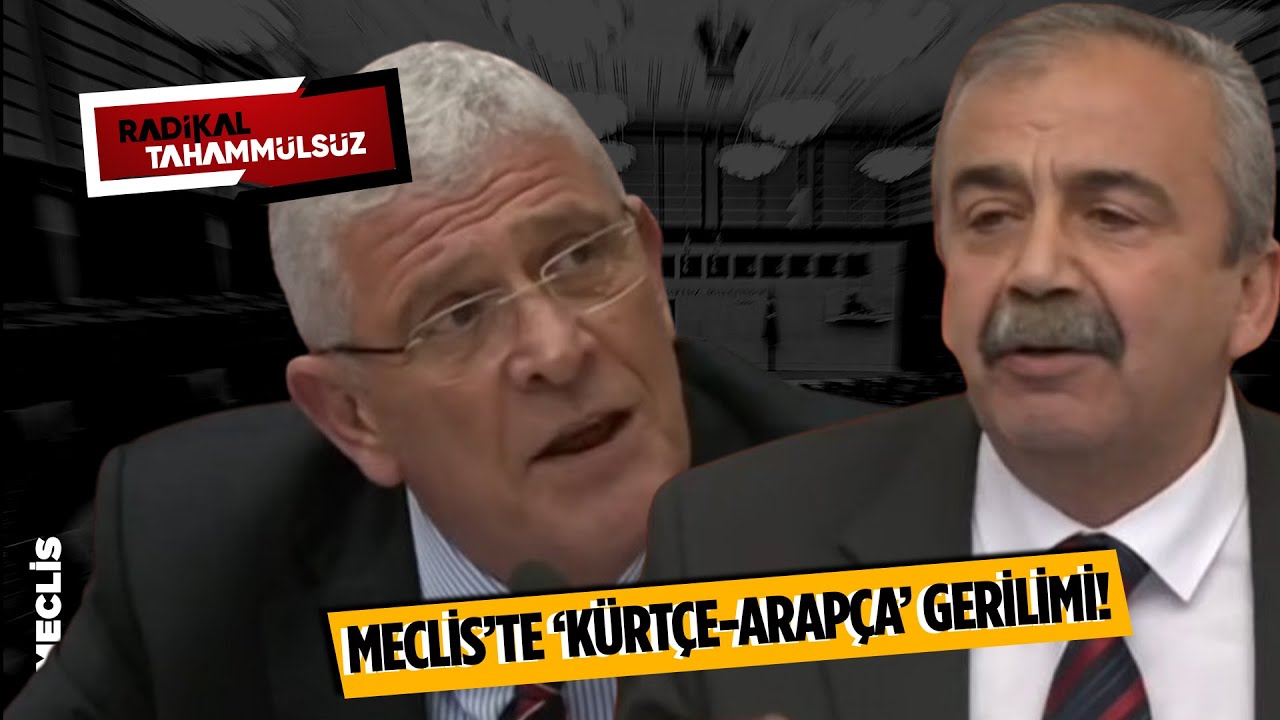 TBMM’de tarihi anlar! Kürtçe ve Arapça konuşma sonrası Sırrı Süreyya Önder rest çekti | ARŞİV