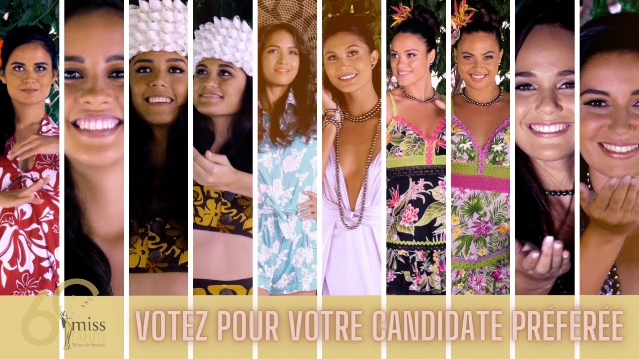Miss Tahiti 2021 : pour quelle candidate allez-vous voter ?