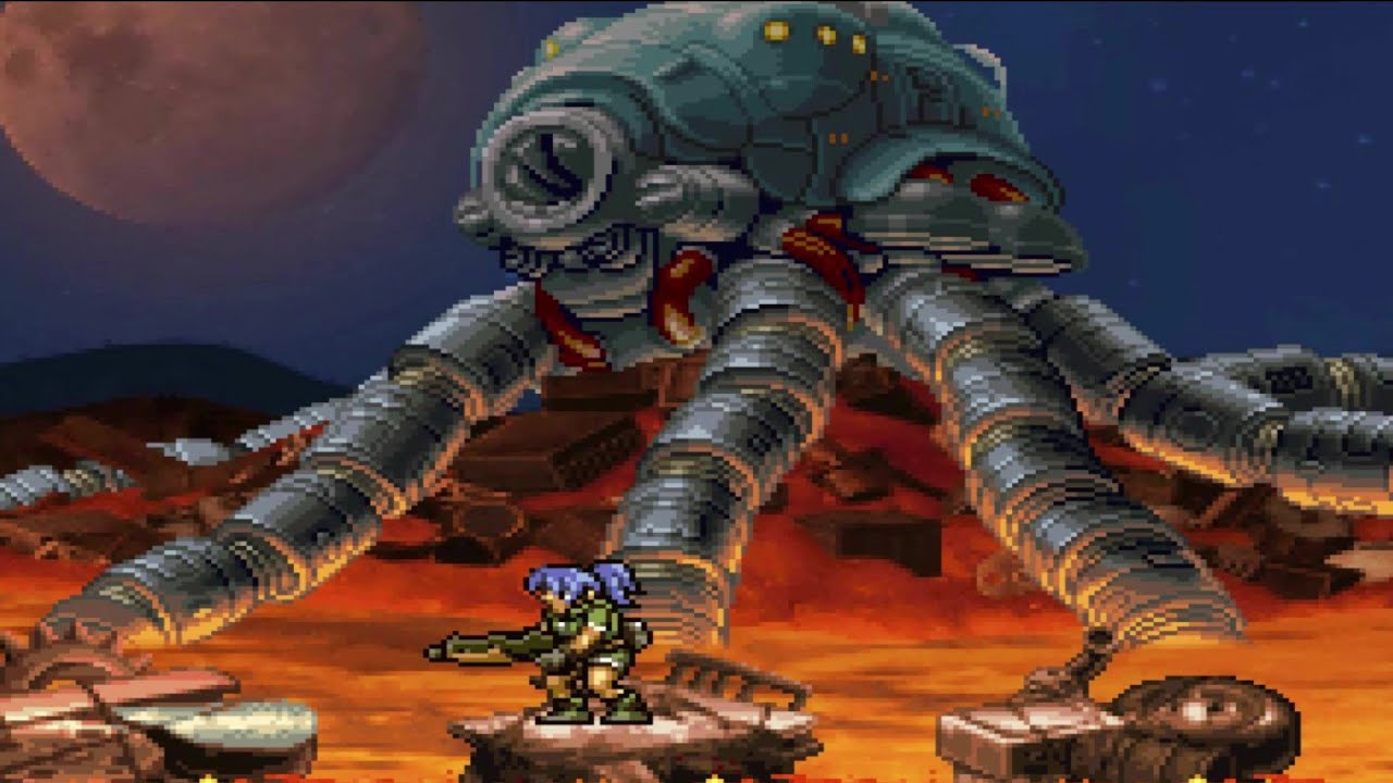 Metal Slug XX / 7 (PC) All Bosses (No Damage)