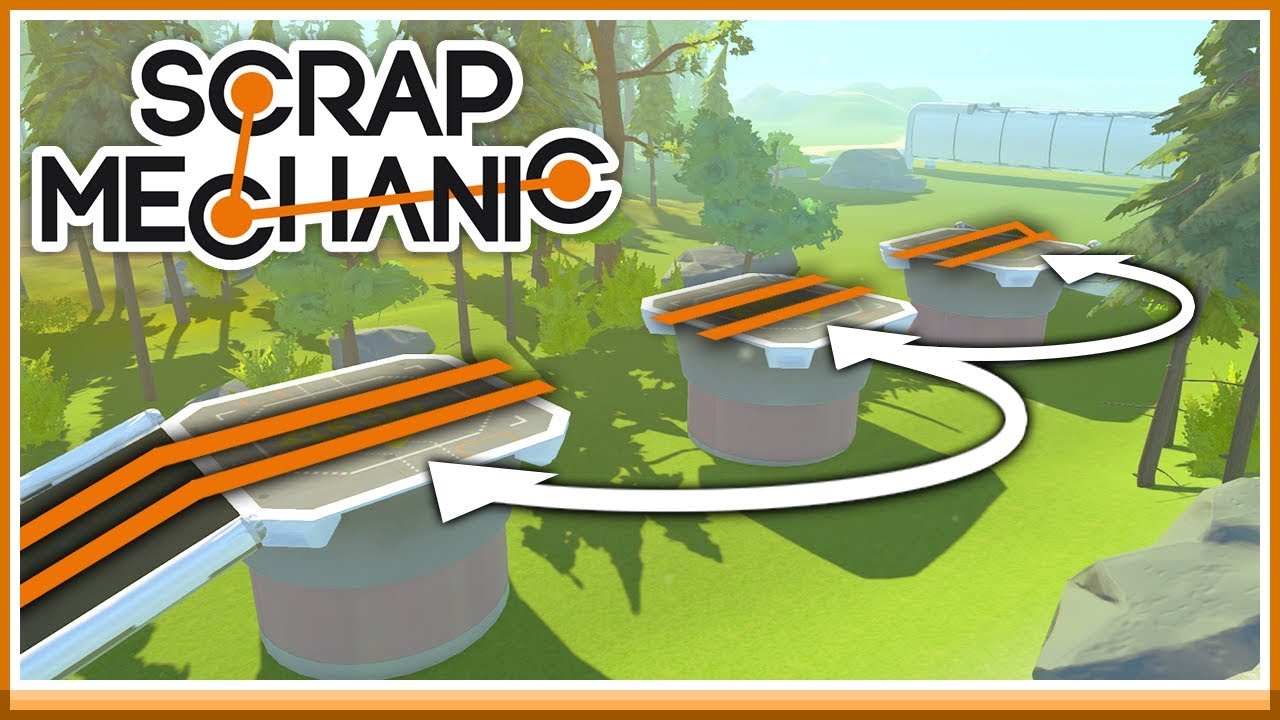 TÅG SOM LAGAR VÄGEN! - Scrap Mechanic Tävling med Toffe!