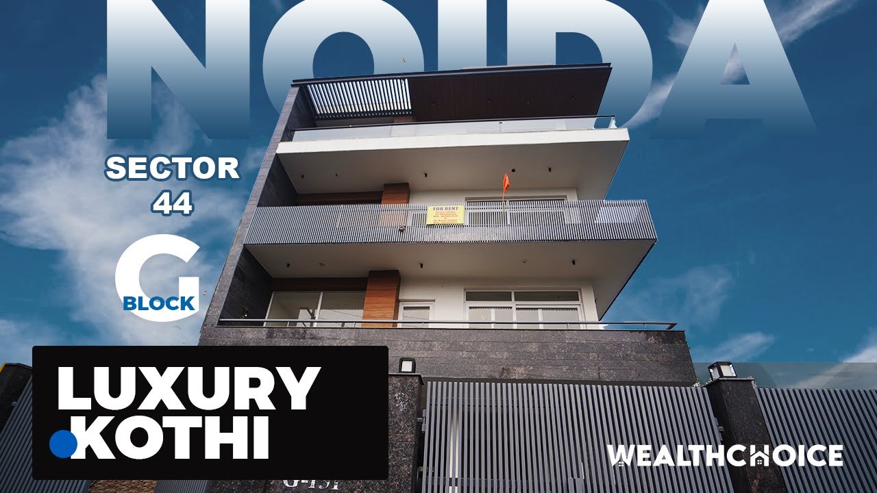 #luxury Kothi in Prime Sector 44 #noida | Fantastic interior design #kothiforsale #bunglow #villas