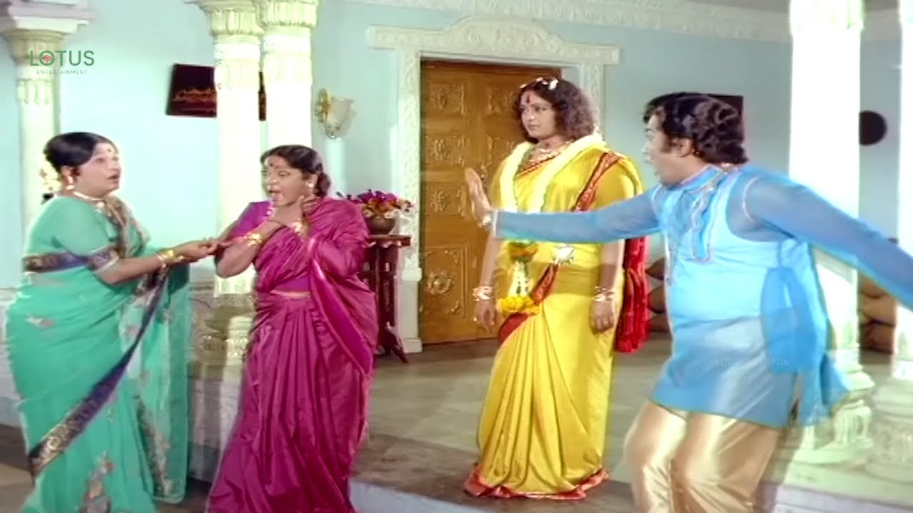 ದೇವಿ ಮೇಲೆ ಕೈ ಮಾಡಿದಕ್ಕೆ ಮಾತು ಕಳೆದುಕೊಂಡ ನಾದಿನಿ - Banashankari Kannada Movie Part 07