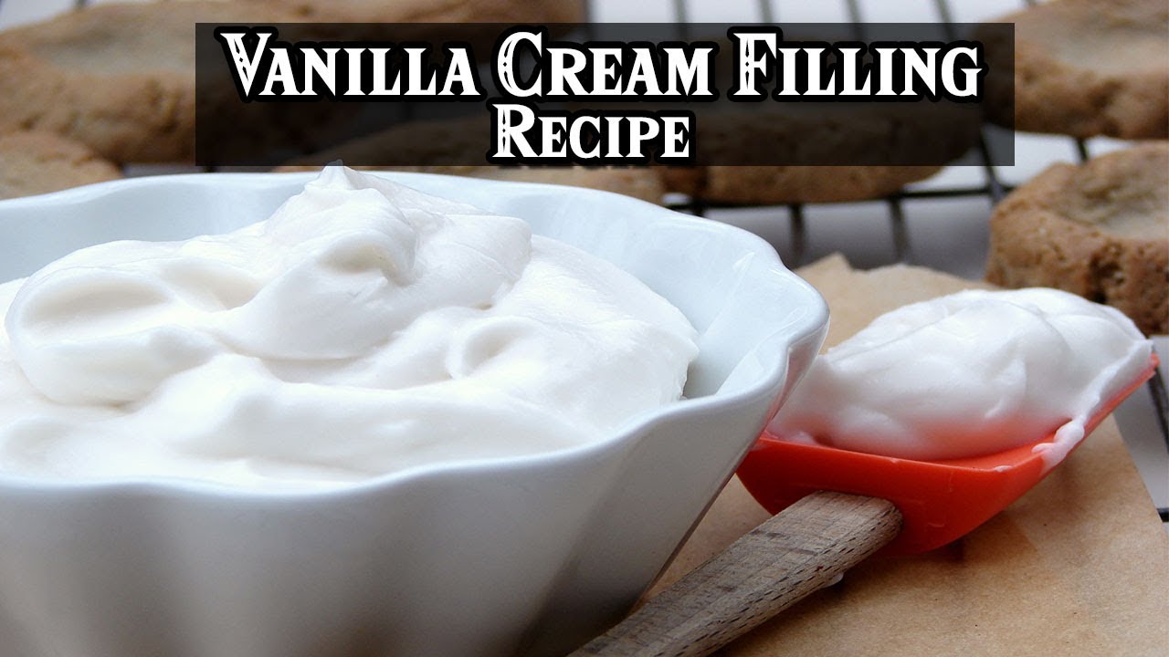 How to Make Vanilla Cream Filling Recipe | MR Recipes