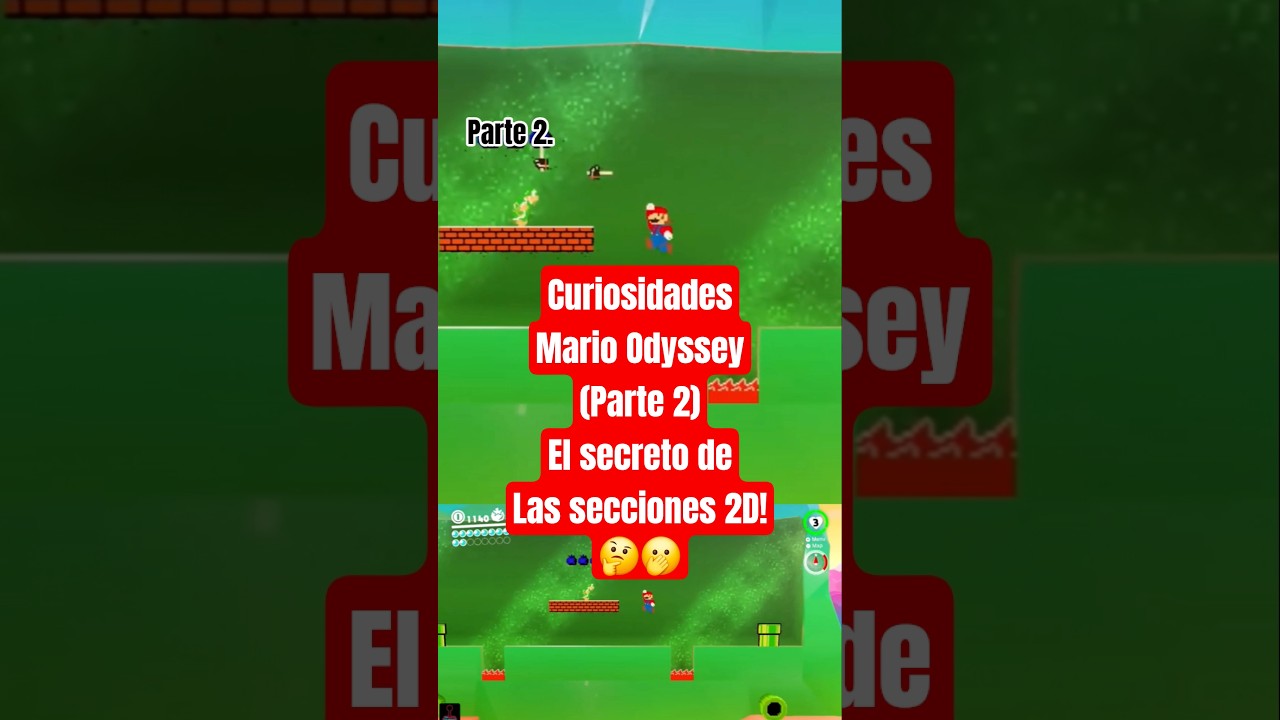 Mario Odyssey y las fases 2D: ¡un guiño a la nostalgia! 👀 | Parte 2