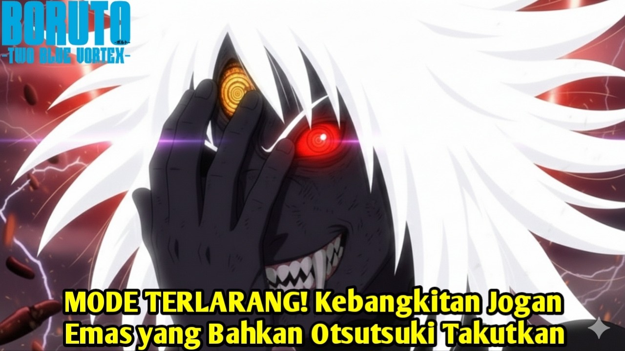 Kebangkitan Jogan emas - mode terlarang dan awal kiamat dunia Shinobi - Boruto part 471