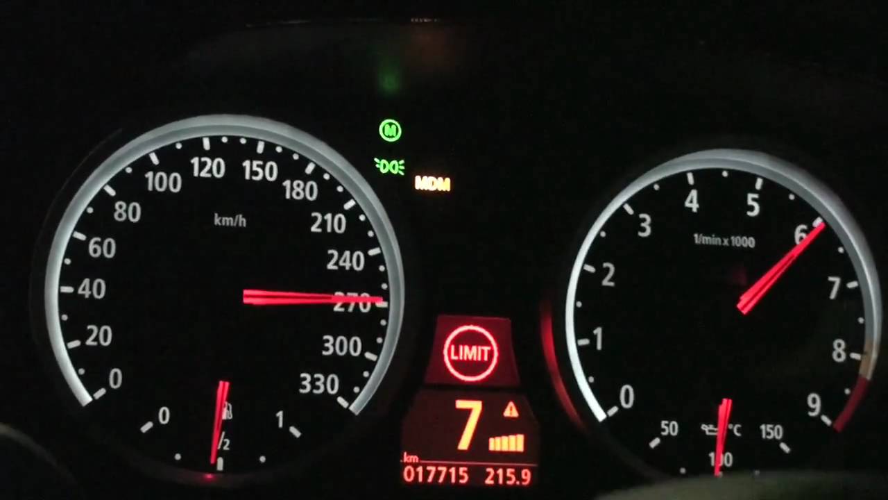 BMW M6 SPEED RUN