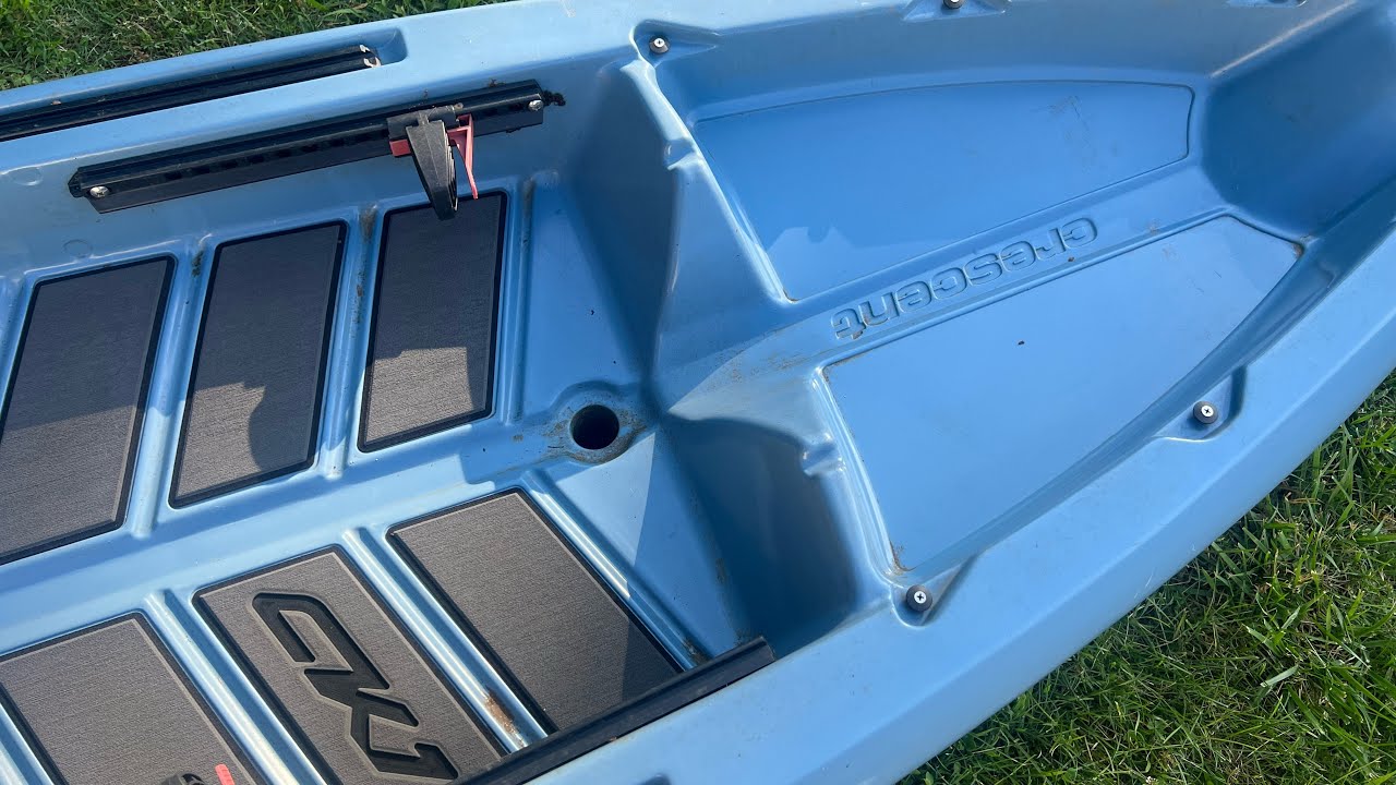 Kayak DIY Upgrading my Crescent CK1 Venture - How to Install a padding kit to your kayak