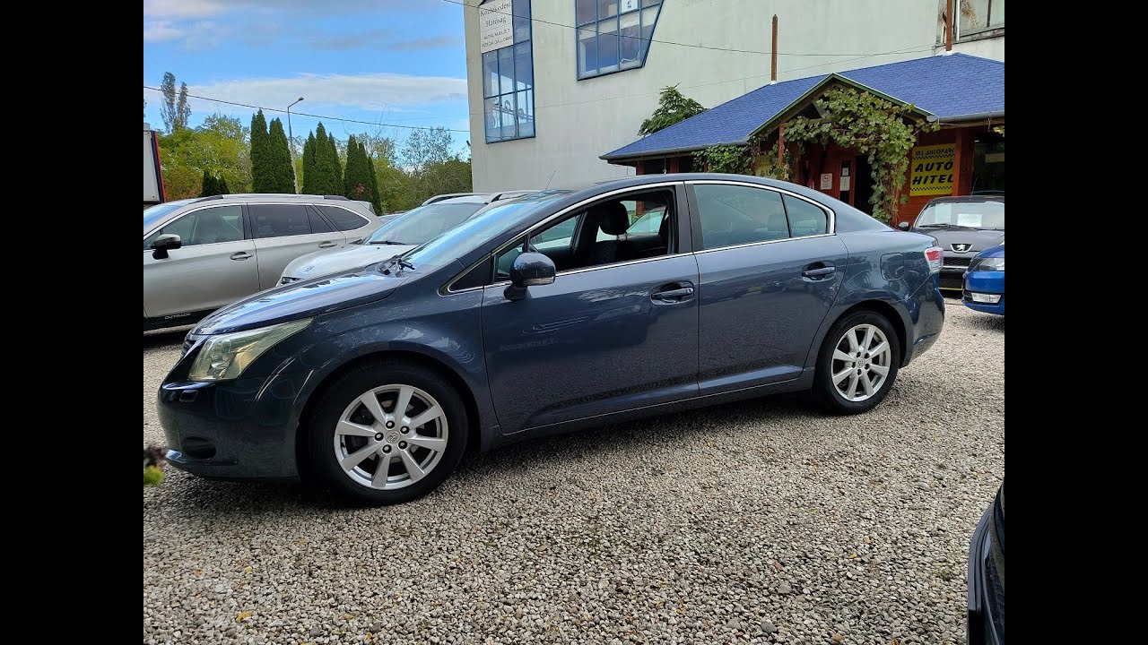 Toyota Avensis 1.8 Teszt - Bemutató - Eladó