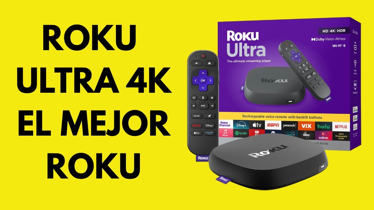 Roku Ultra 4K HDR, unboxing Último y mejor Roku TV dispositivo | Impresiones y Características