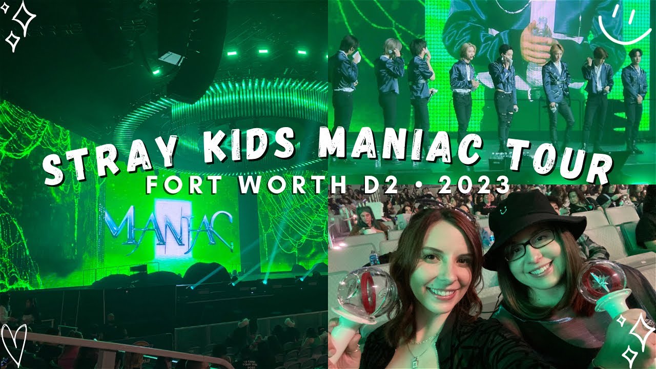 STRAY KIDS CONCERT VLOG | Maniac World Tour | Fort Worth D-2 2023 (Vlog, Cams, Ments)