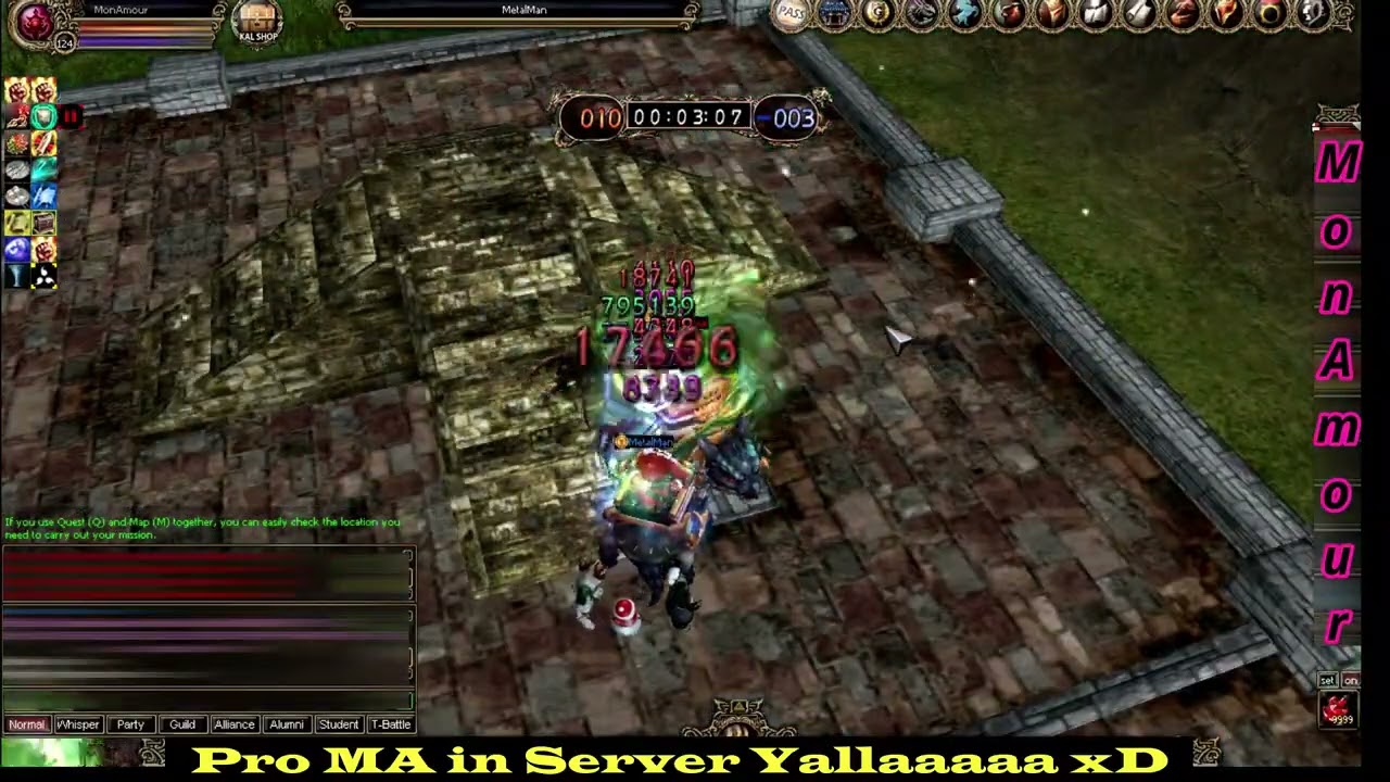Kalonline / MonAmour vs Maple & MoDa & MetalMan