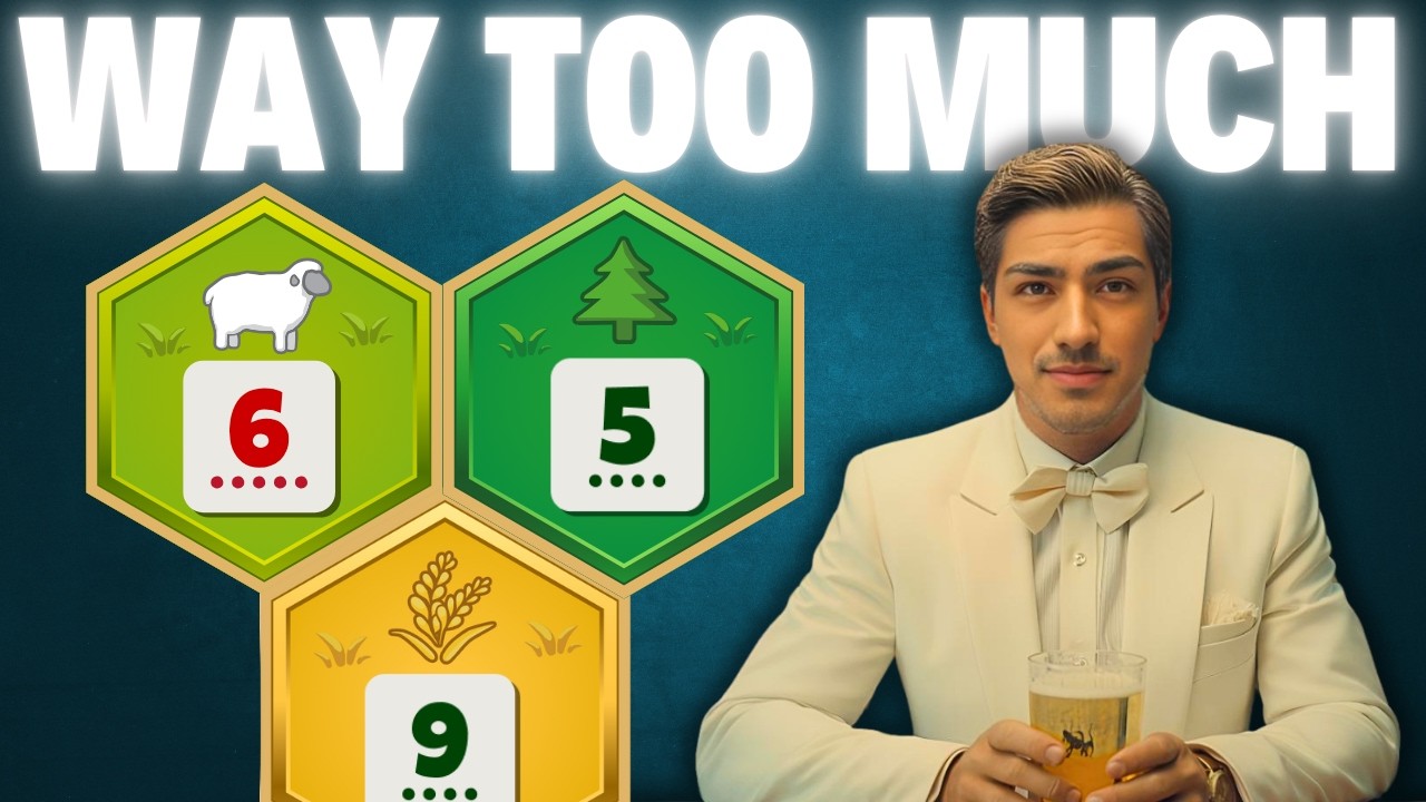 Невероятное производство в Catan 1 на 1