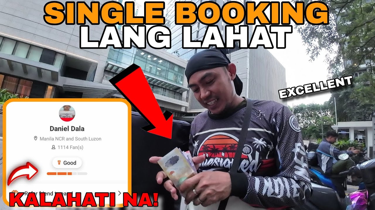 SINGLE BOOKING LANG LAHAT | EXCELLENT RATING | LALAMOVE