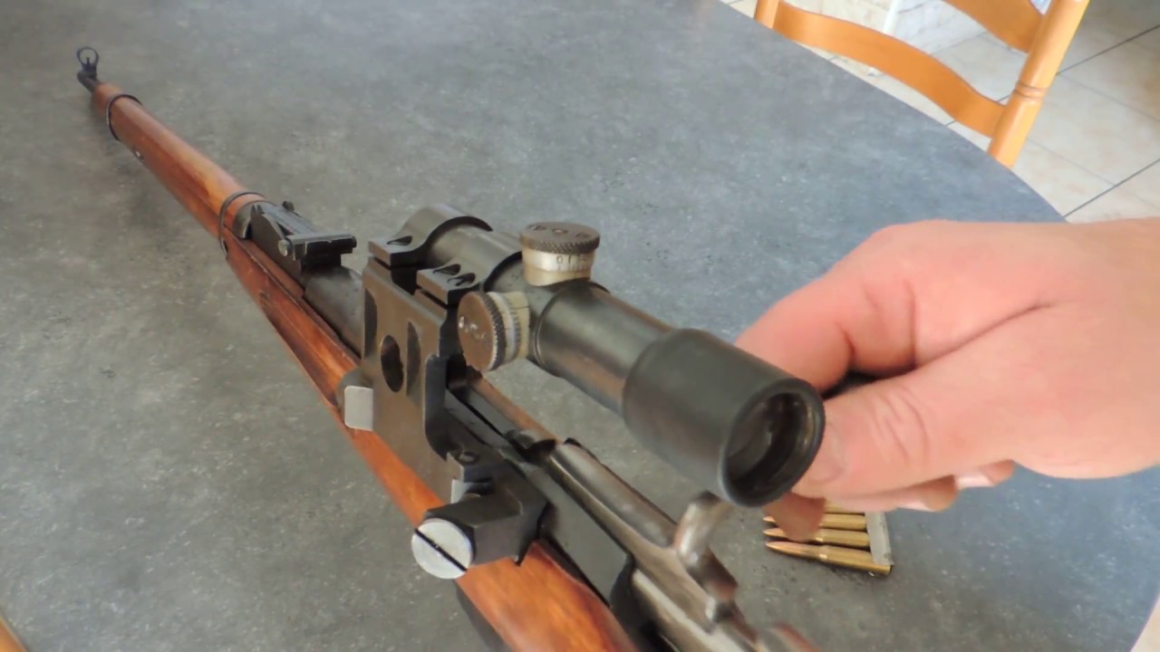 Mosin Nagant 91/30 Sniper avec lunette PU 3.5 x 22