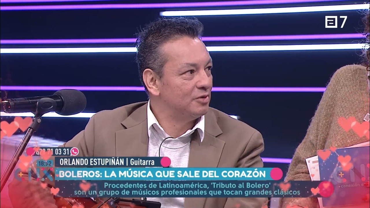 Tributo al Bolero - Conexión Asturias TPA - Entrevista concierto San Valentín Gijón