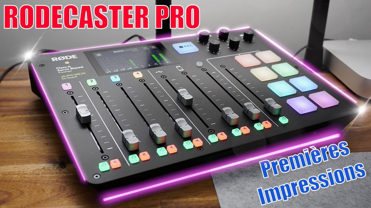 RODECASTER PRO : Génial pour le Podcast et le Stream