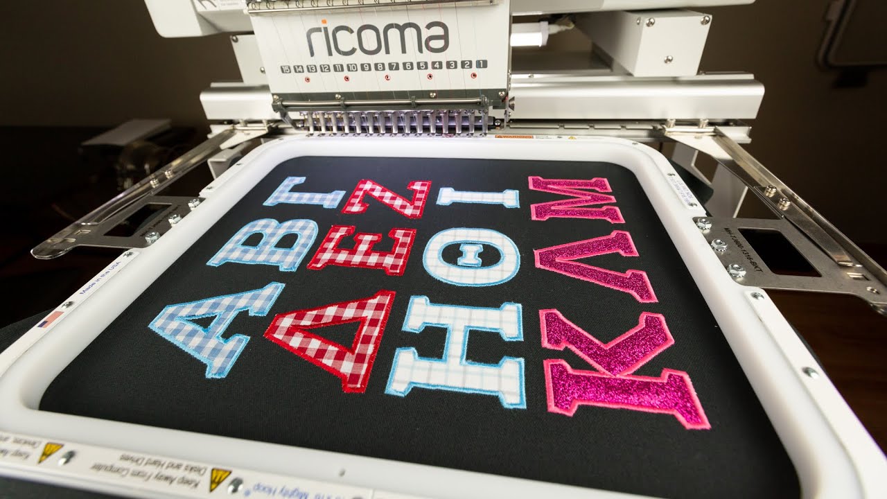 Greek Letter Applique: Simple Steps