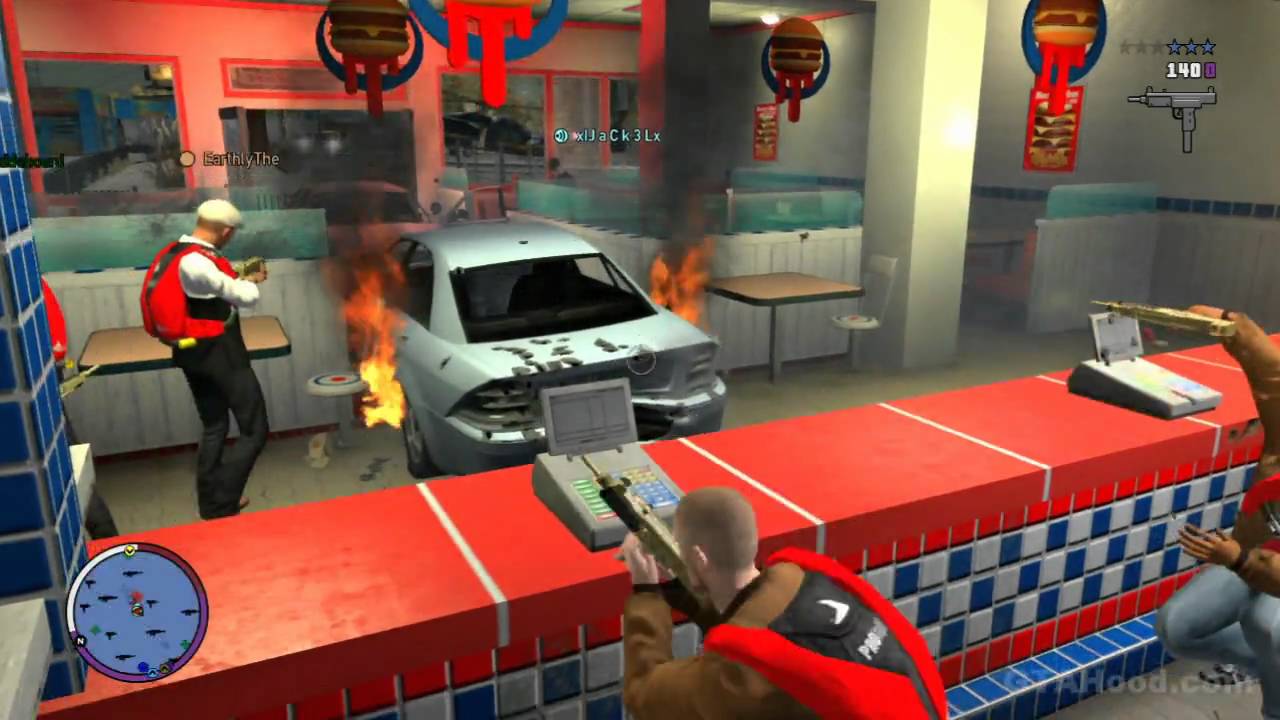 Thanksgiving Meal at Burger Shot Interrupted in GTA: The Ballad of Gay Tony