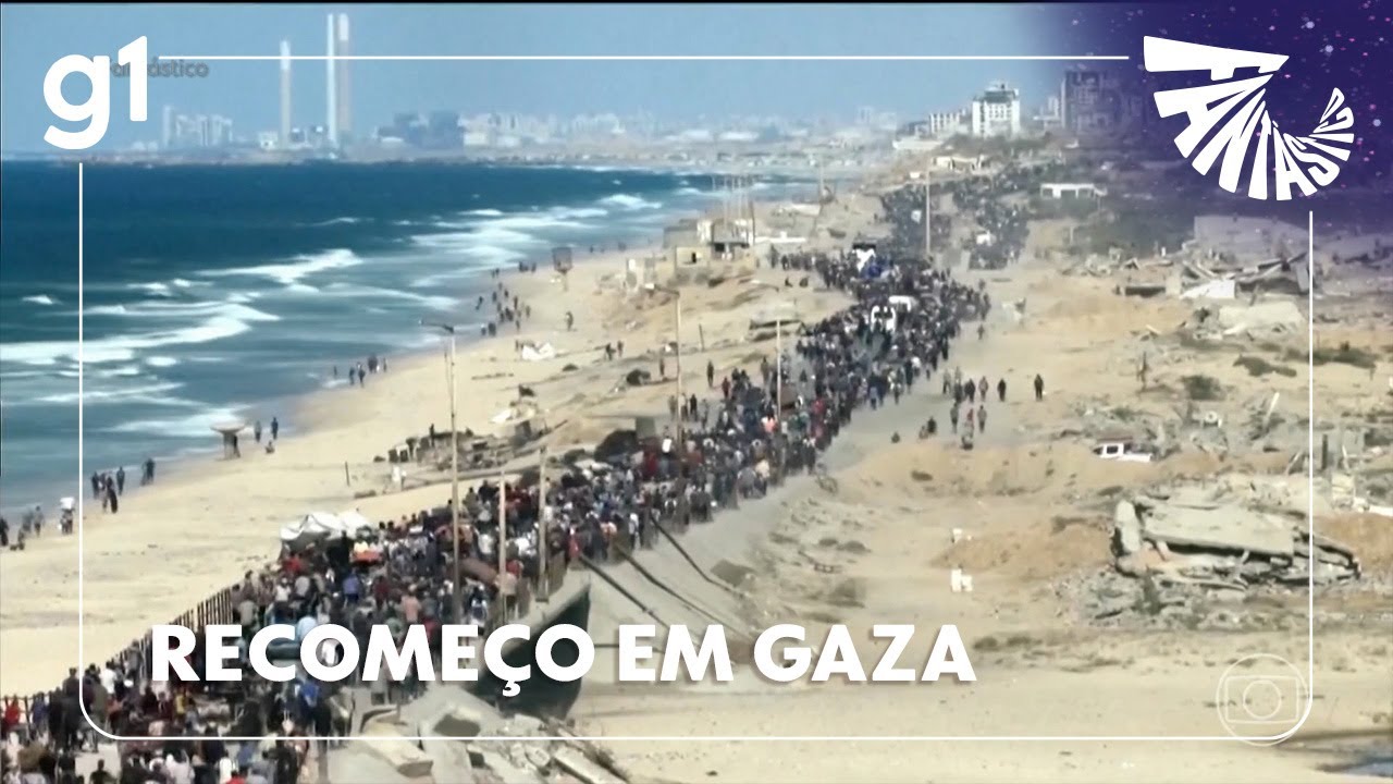 Após cessar-fogo, moradores de Gaza enfrentam destruição e mostram esperança na reconstrução