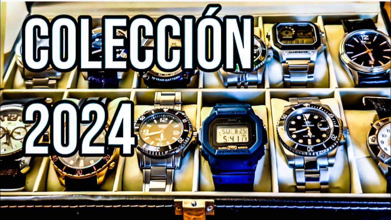 MI COLECCI&Oacute;N DE RELOJES 2024. DESDE DIVERS HASTA FORMALES, INVICTA, CASIO, ADDIESDIVE, SEIKO y MAS.