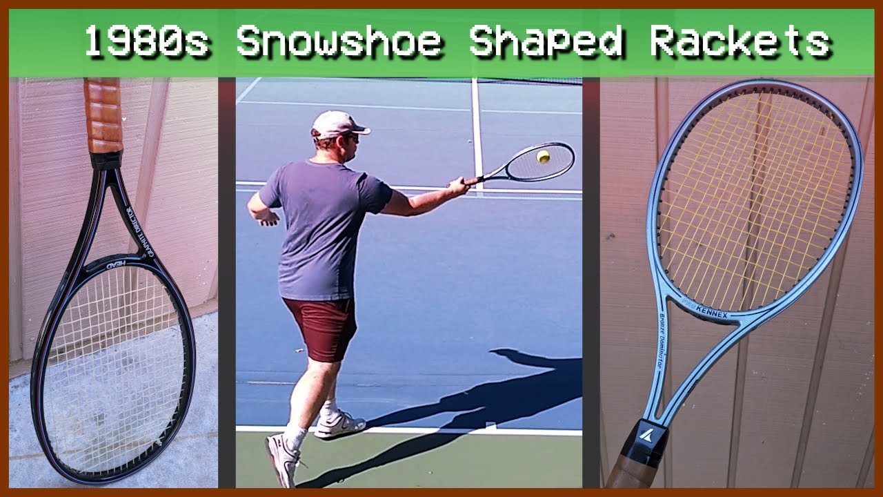 Snowshoe Shaped Tennis Rackets | Head Director | ProKennex Dominator Series