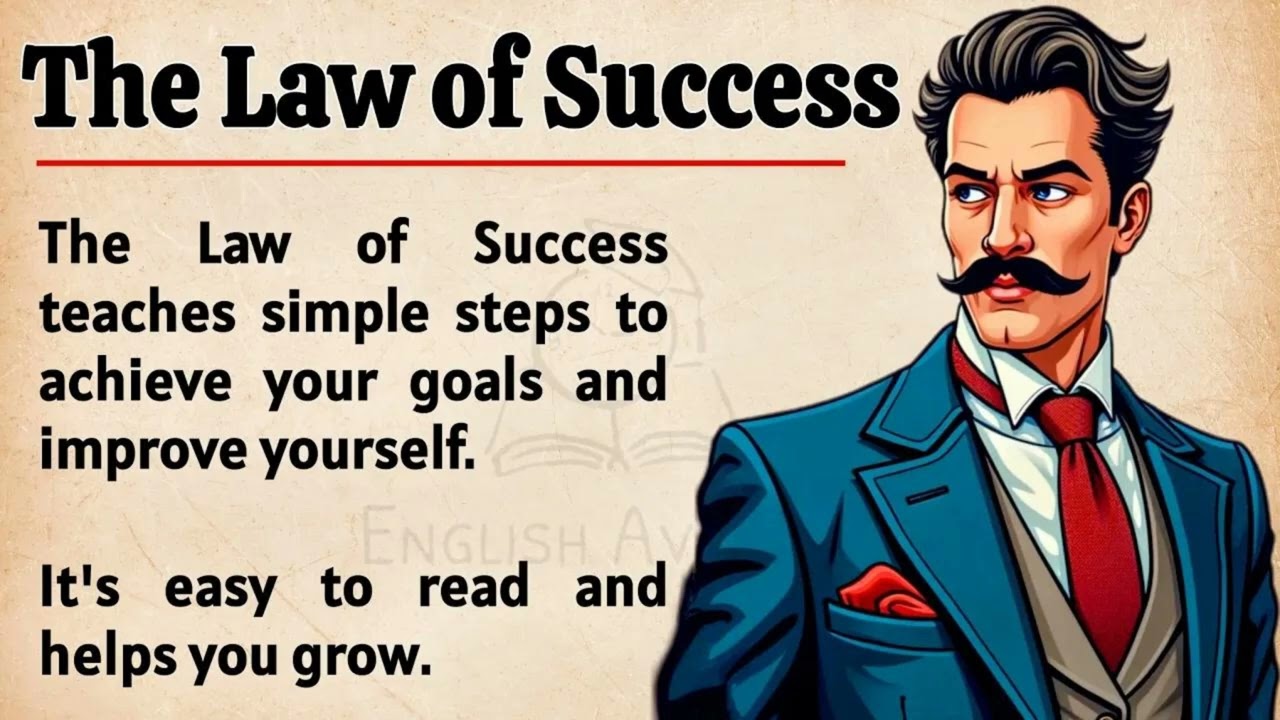 The Law of Success | Unlock Your Dreams: Graded English Reader🔥