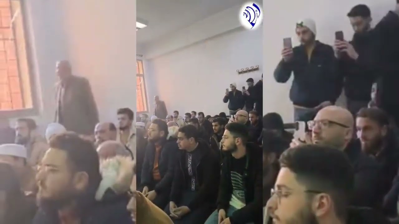 افتتاح فضيلة الشيخ محمد ماهر الصابوني للمصلى بكلية العلوم في جامعة حمص بحضور رئاسة الجامعة...