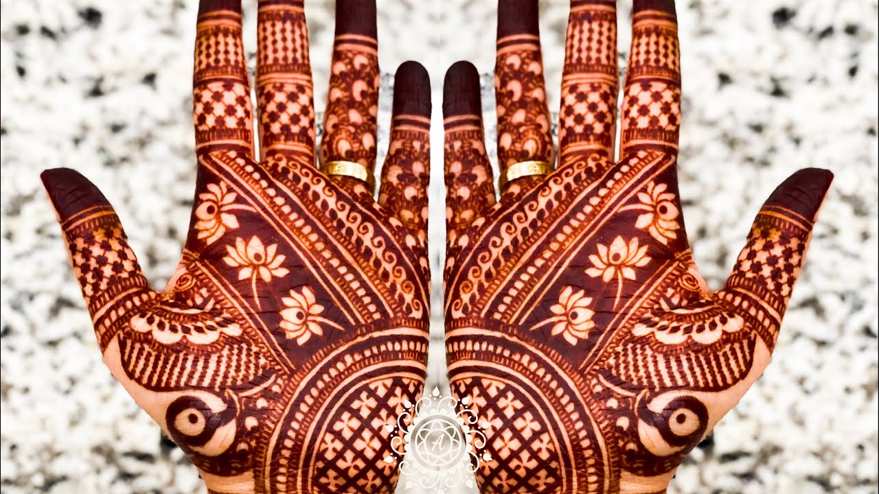 FULL HAND RAJASTHANI MEHNDI KARVACHAUTH AND WEDDING SPECIAL DESIGN 2020