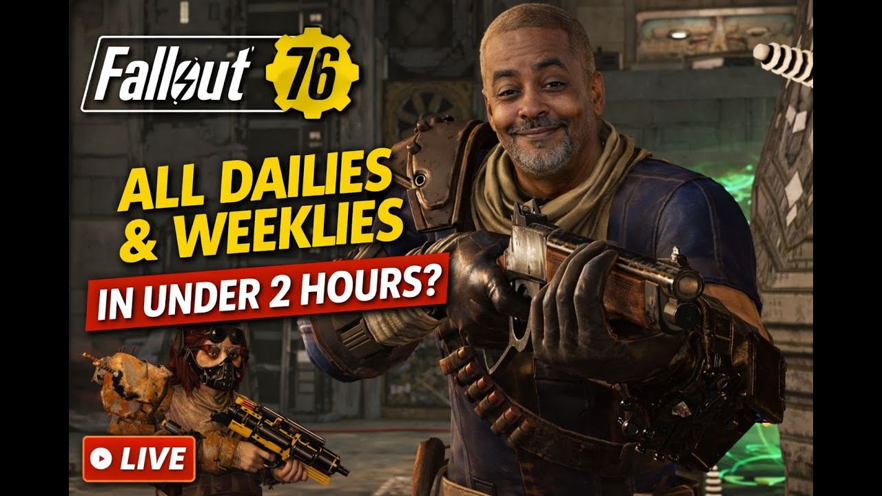 Fallout 76 | Can I Finish ALL Daily & Weekly Challenges in 2 Hours?
