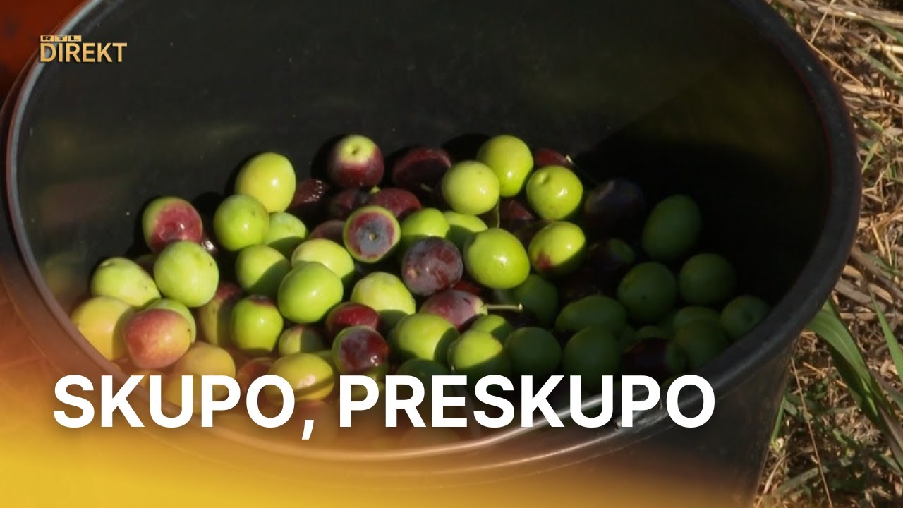 Hrvatska u vrhu Europe, ali po rastu cijena maslinovog ulja. Skočilo je za 43 posto | RTL Direkt