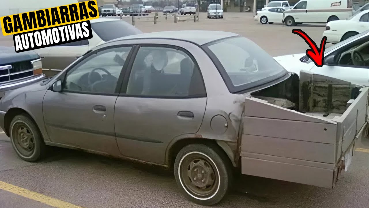 AS GAMBIARRAS DO MESTRE TIÃO NÃO PARAM 😂 AS MELHORES GAMBIARRAS AUTOMOTIVAS DE 2026
