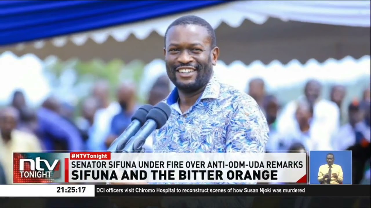 ODM Secretary General Edwin Sifuna under fire over anti-ODM-UDA remarks