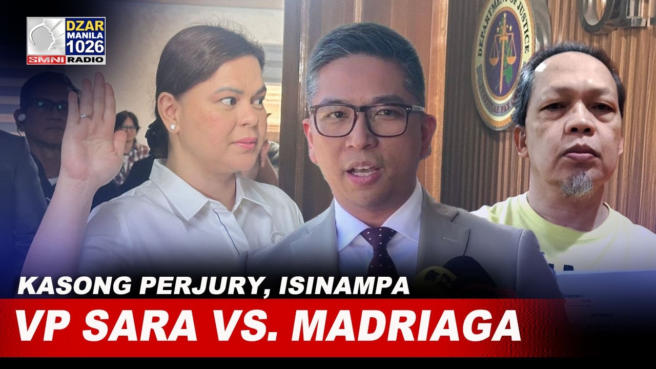 Kampo ni VP Sara, kumpiyansang may probable cause ang isinampang kasong perjury vs. Madriaga