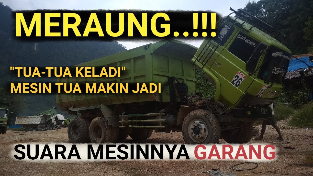 Meraung..!!! Suara Mesin Hino Jumbo EM100 | Unit PT. Pilar Cahaya Bersama | Area PT. GNI Morowali