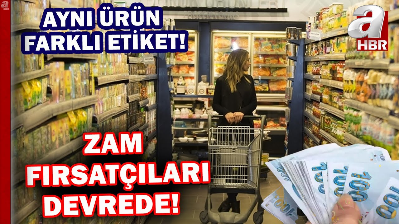 Aynı ürün farklı etiket... Asgari ücret cebe girmeden fırsatçılar devreye girdi!  | A Haber
