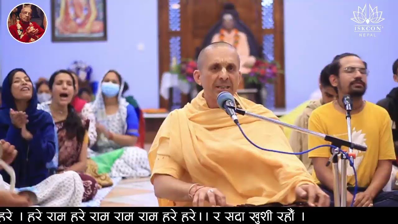 Hare Krishna Kirtan by HG Patri Das | ISKCON Nepal