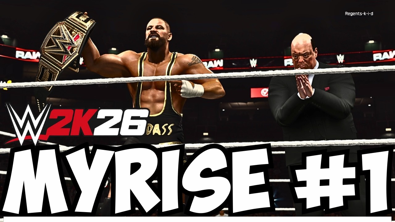 FROM THE BOTTOM! My WWE 2K26 Career Begins... (MyRISE The Comeback)