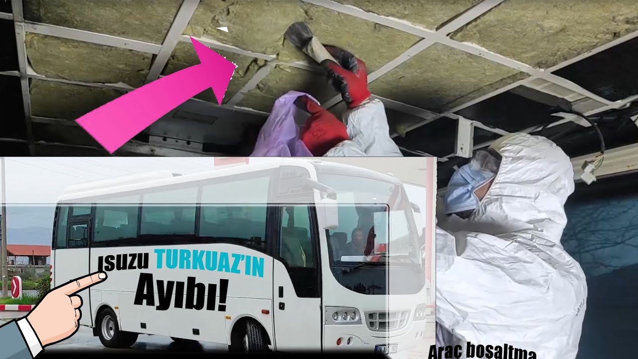 ISUZU TURKUAZ | Koltuk Sökümü |Araç içinin komple boşaltılması |Teknik detaylar...|