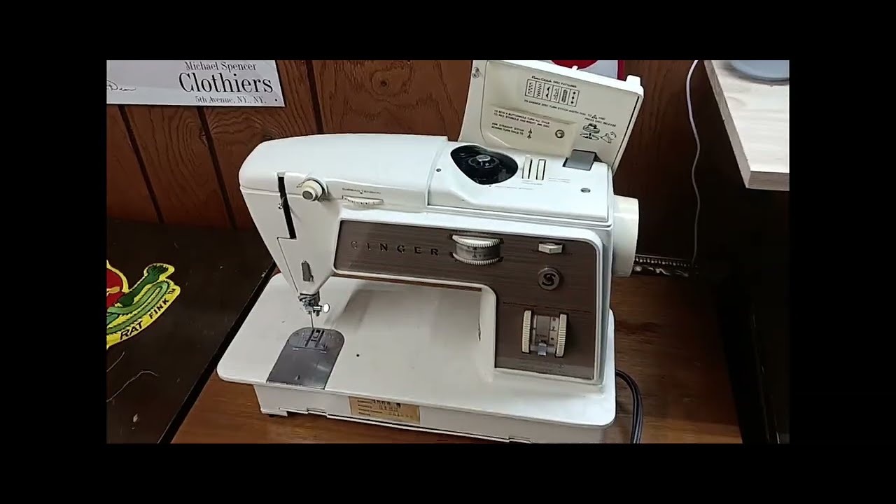 Singer Model 758. Up and running after a good cleaning