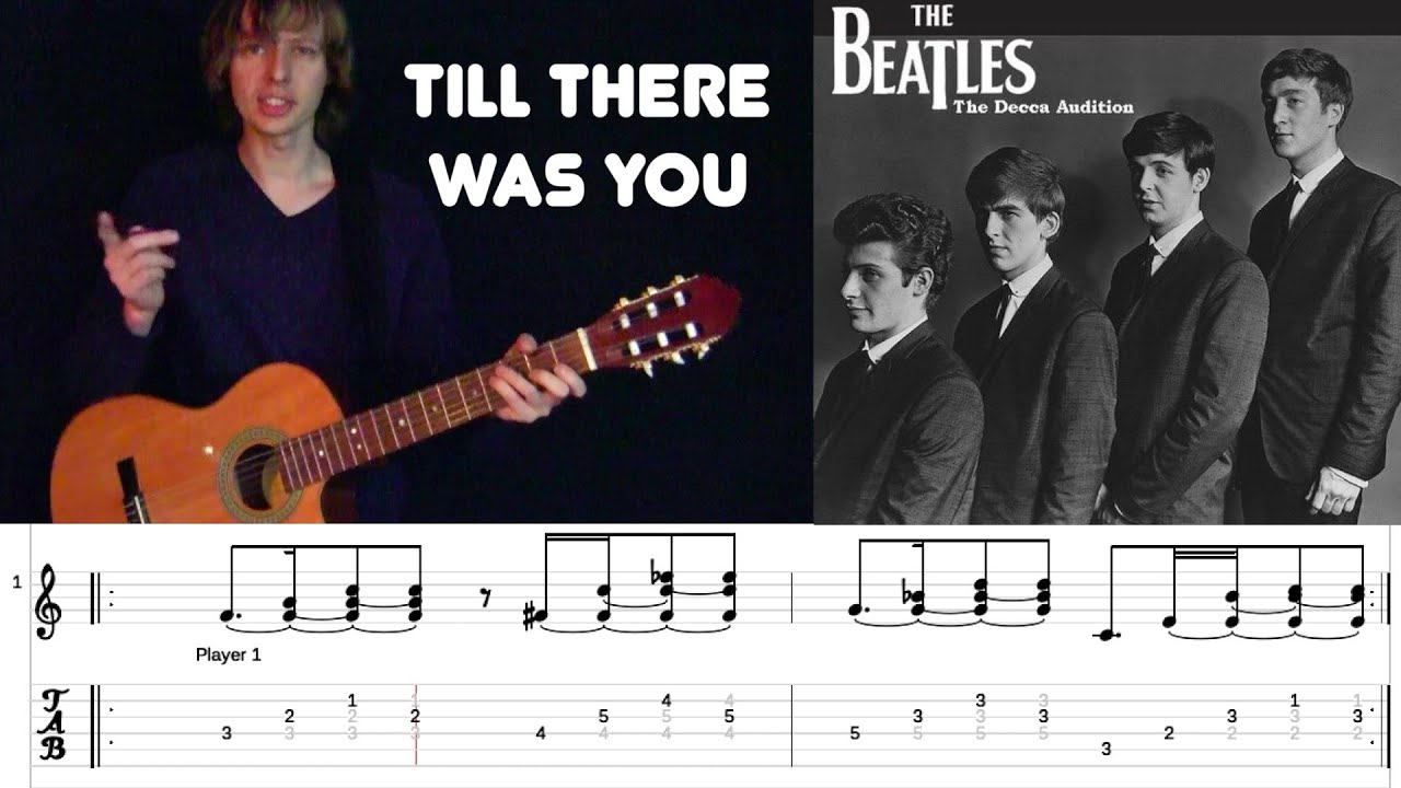 Till There Was You | Lead & Rhythm Guitar Lesson + Tabs & Chords