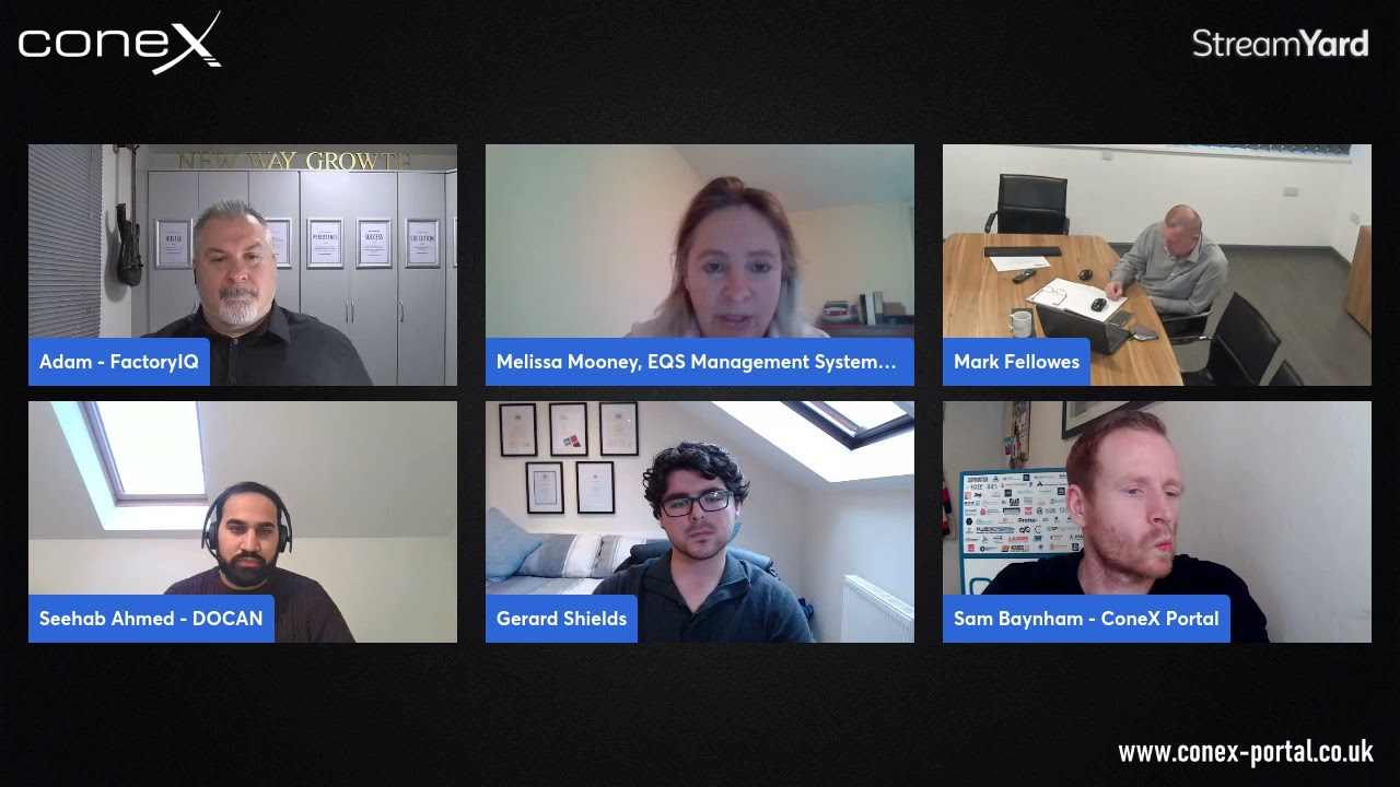 ConeX Portal Supplier Session 5 - EQS Management Systems